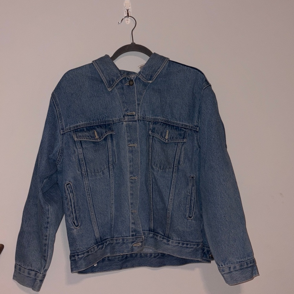 Bill Blass Dark Blue Jean Jacket